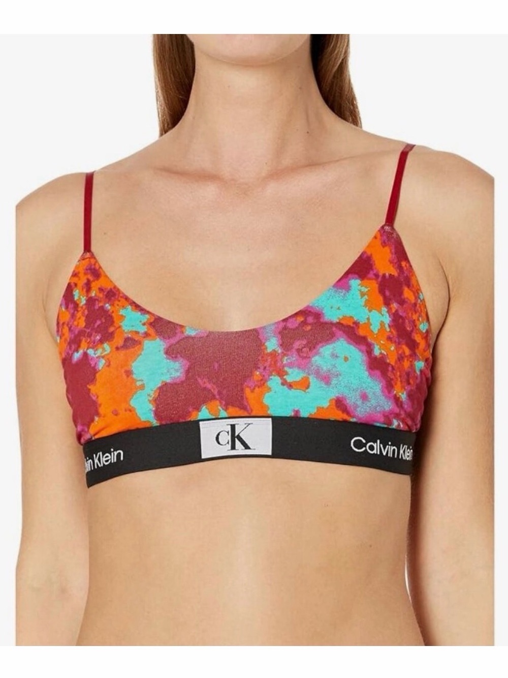 NWOT Calvin Klein Temperature Unlined Bralette XL